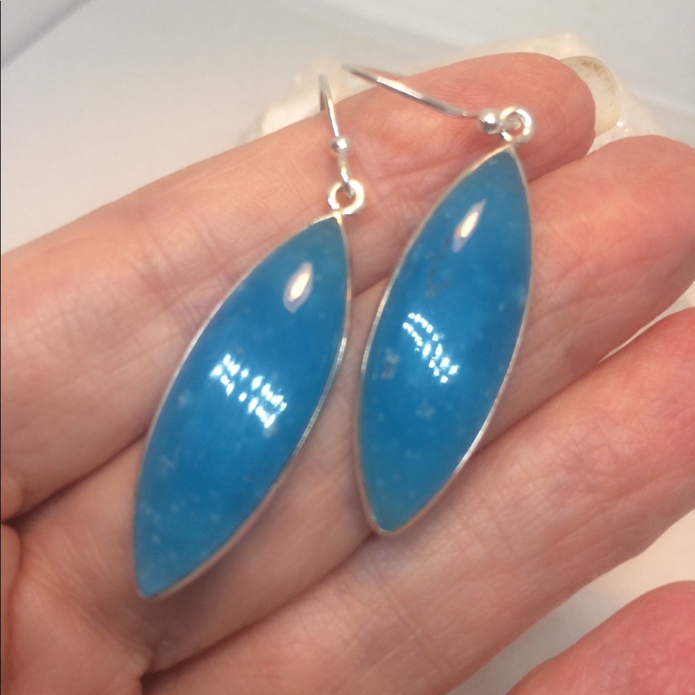 🌀SMITHSONITE 2 1/2” Long EARRINGS